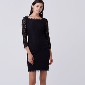 NWT DVF Zarita lace sheath dress